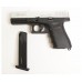 7354, Оружие списанное, охолощенный пистолет 17, (Glok 17), Никель, кал. 9mm. P.A.K, , 17 900 ₽, 993121, Retay (Турция), Макеты оружия