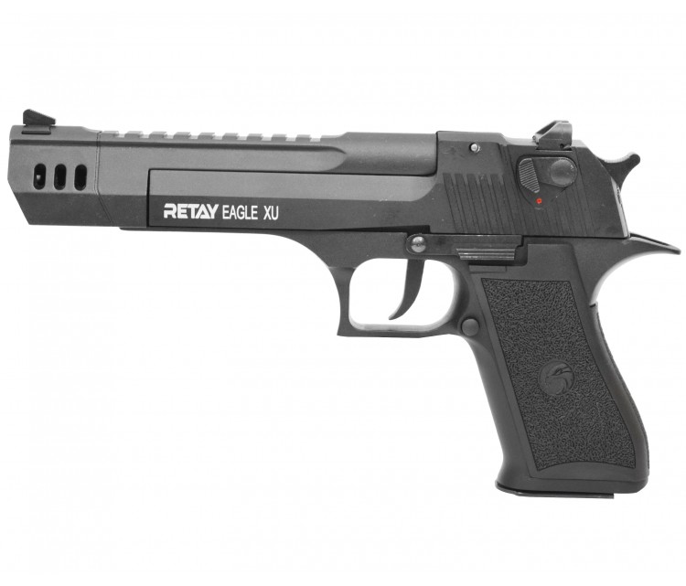 Оружие списанное, охолощенный пистолет EAGLE XU, Черный, кал. 9mm. P.A.K