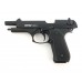 Оружие списанное, охолощенный пистолет MOD92, (Beretta 92), черный, кал. 9mm. P.A.K