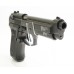 Оружие списанное, охолощенный пистолет MOD92, (Beretta 92), черный, кал. 9mm. P.A.K