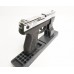 Оружие списанное, охолощенный пистолет PT24, (Taurus), full-auto, Никель, кал. 9mm. P.A.K