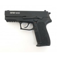 Оружие списанное, охолощенный пистолет S2022, (Sig Sauer), черный, кал. 9mm. P.A..