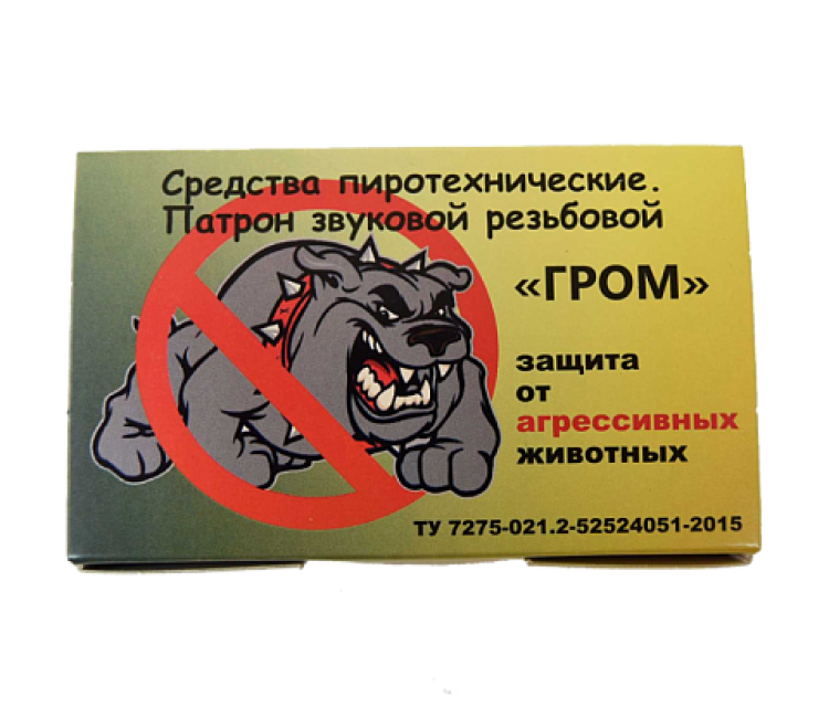 Патрон звуковой резьбовой ("ГРОМ") Патрон звуковой резьбовой ("ГРОМ")