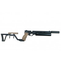 Пневматический PCP пистолет Krugergun Корсар 6.35 на 42 резервуаре, деревянная р.. Пневматический PCP пистолет Krugergun Корсар 6.35 на 42 резервуаре, деревянная р..