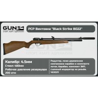 Винтовка пневматическая BLACK STRIKE Винтовка пневматическая BLACK STRIKE