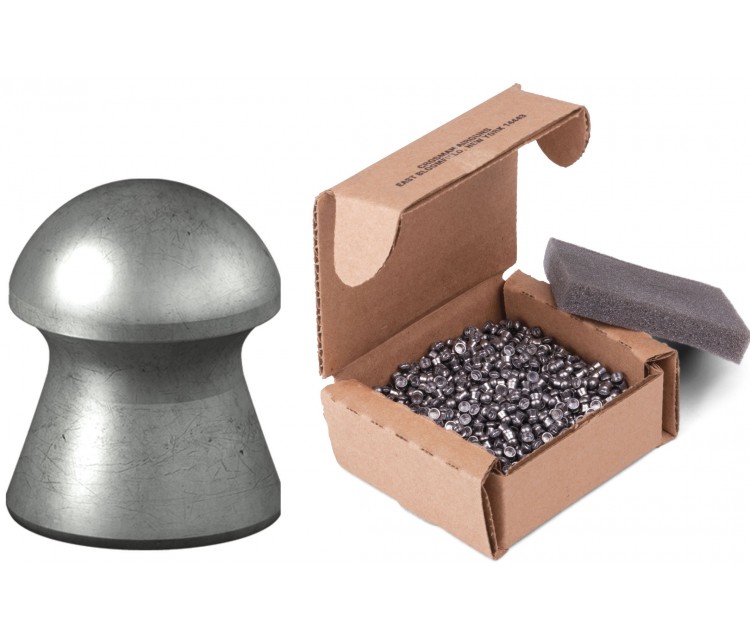 600, Пуля пневматическая Crosman Domed, 4,5 мм в картонной коробке (1250шт), 177HB, 1 750 ₽, 20, Crosman (США), Пули   Шарики   СО2