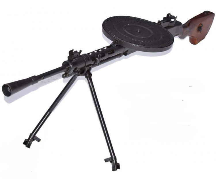 Оружие списанное охолощенное пулемет ДП-27-СХ (Дегтярева)