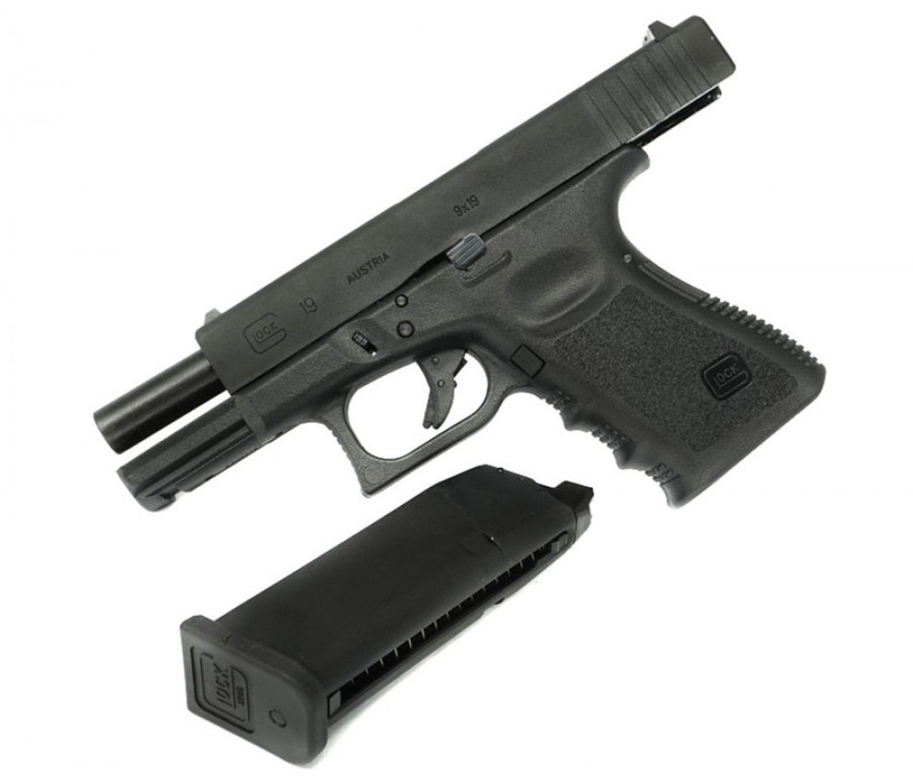 6987, Пистолет пневматический Umarex Glock 19, кал.4,5мм, 5.8358, 15 590 ₽,...