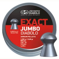 Пуля пневматическая JSB Diabolo Jumbo Exact, кал. 5,52 мм, гладкая, 15,589 гран/..