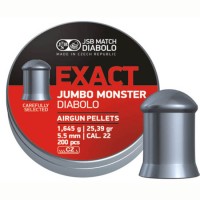 Пуля пневматическая JSB Diabolo Exact Jumbo Monster,  5,52мм, 1,645гр., 25,39gr ..